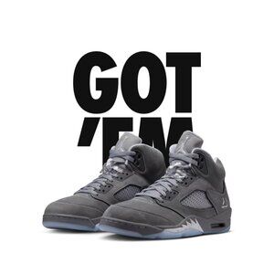 Air Jordan 5 Retro Light Graphite and Wolf Gray - Mens 10.5 - BRAND NEW